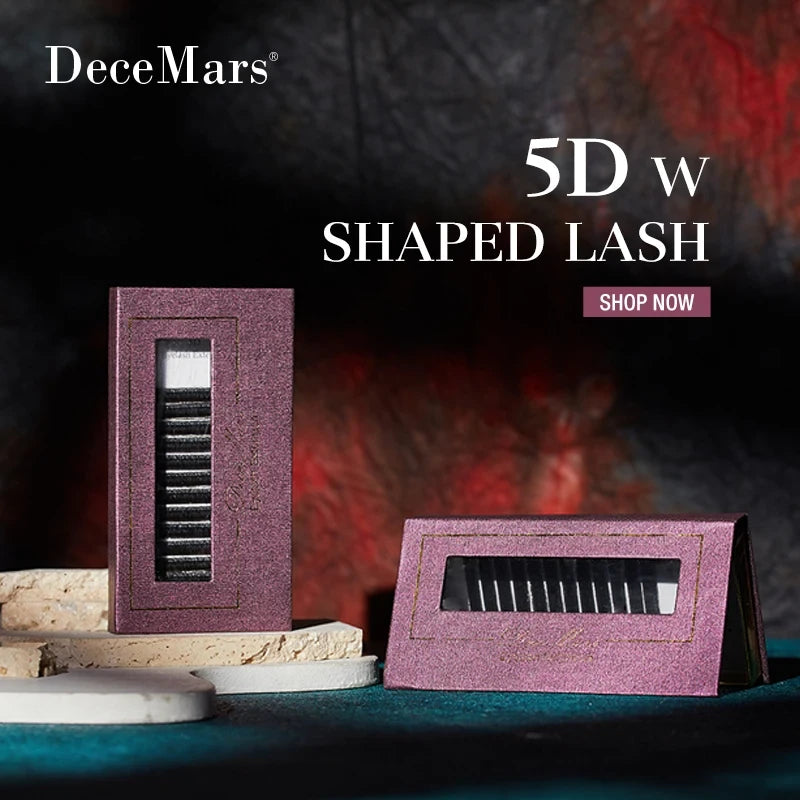 DeceMars 5D W Shaped Eyelash Extension