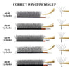 Premade Fan Eyelash Extensions
