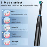 Rechargeable Electric Toothbrush with Travel Case