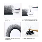 DeceMars 5D W Shaped Eyelash Extension