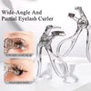 Dual Clip Eyelash Curler with Comb