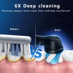 Rechargeable Electric Toothbrush with Travel Case