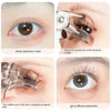 Dual Clip Eyelash Curler with Comb