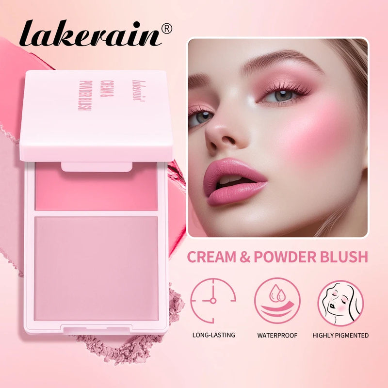 Lakerain Cream and Powder Blusher