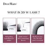 DeceMars 5D W Shaped Eyelash Extension