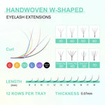 Premade Fan Eyelash Extensions