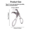 Dual Clip Eyelash Curler with Comb
