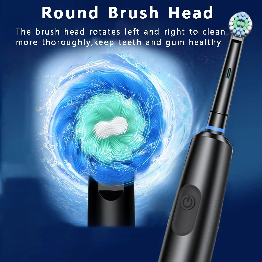 Rechargeable Electric Toothbrush with Travel Case